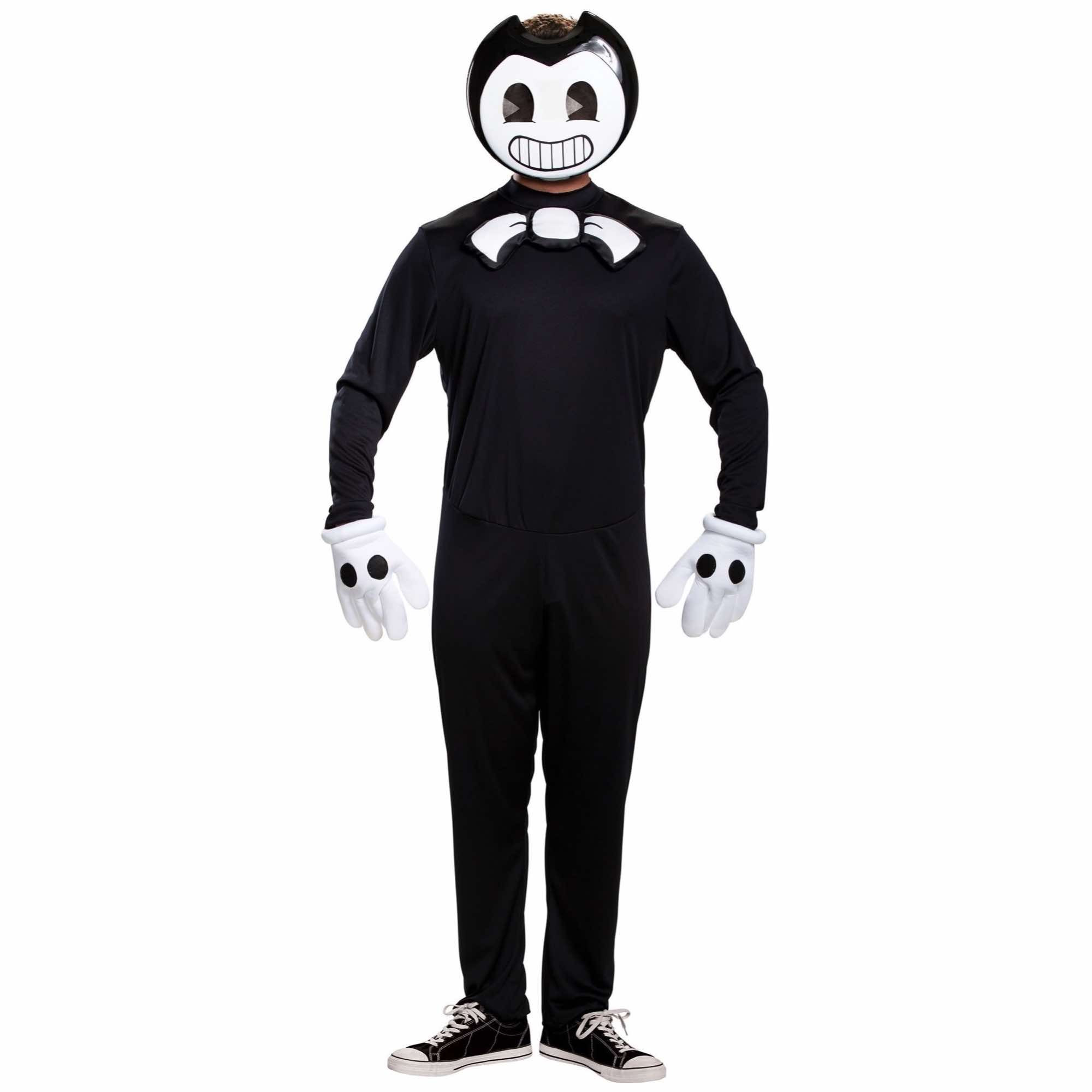 Bendy And the Ink Machine Classic Horror Video Game Adult Mens Costume XL