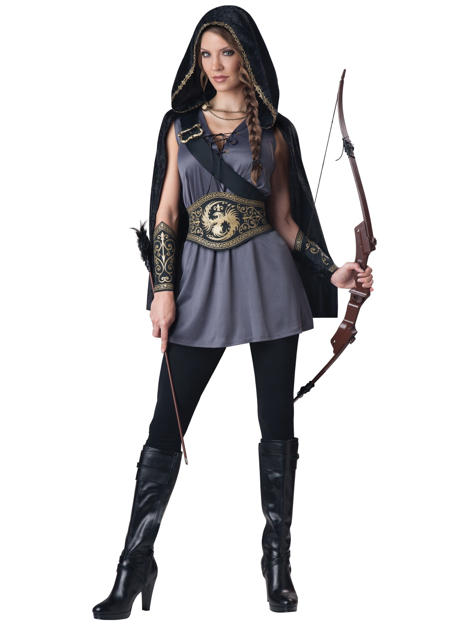 Huntress Warrior Medieval Isabel Archer Robin Hood Women Costume