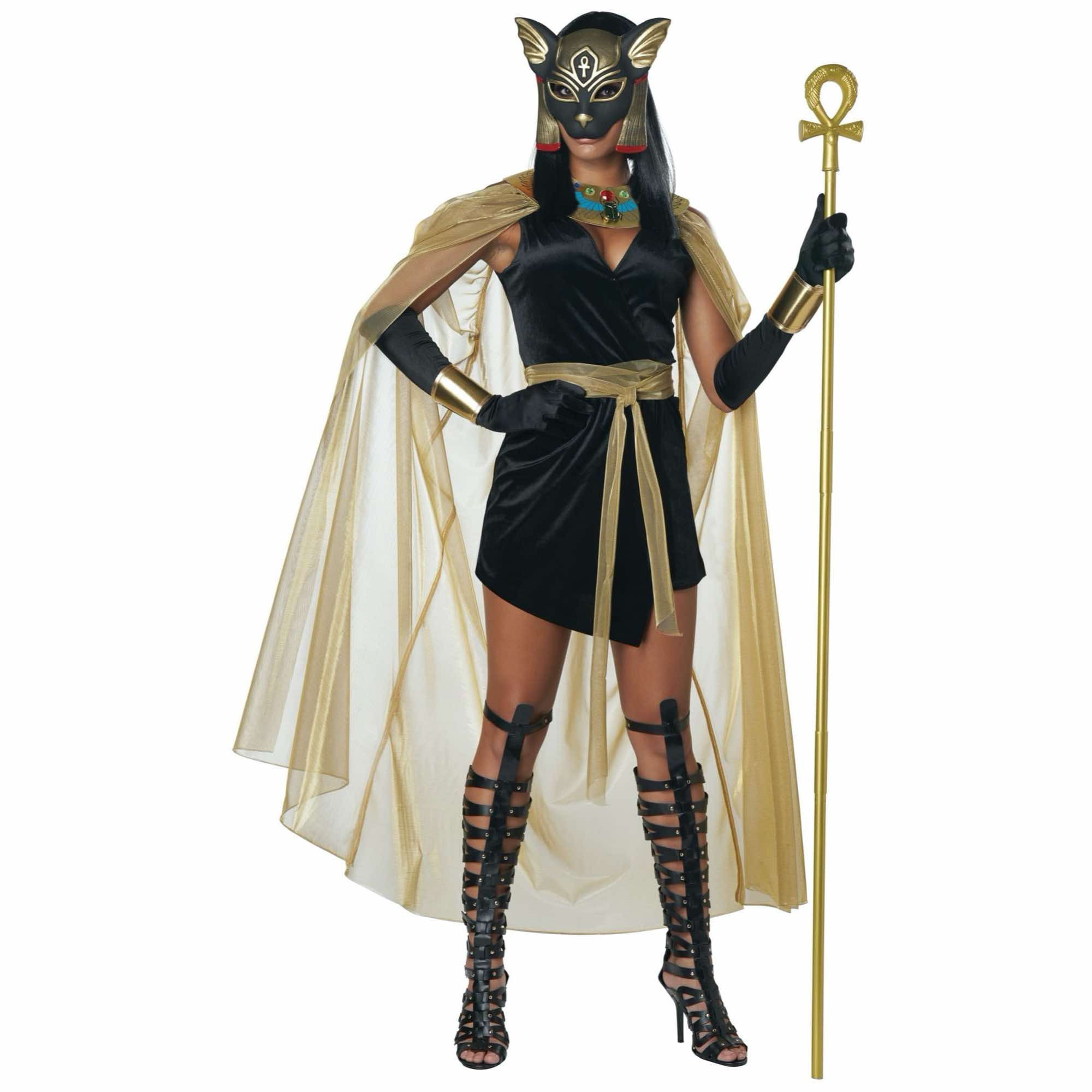 Feline Goddess Of Cat Bastet Bast Egyptian Ancient Egypt Adult Womens Costume