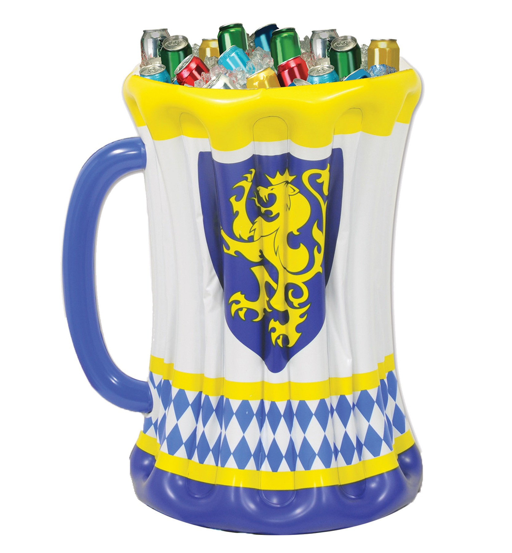 Beer Stein Oktoberfest Beach Party Costume Inflatable Beer Drinks Ice Cooler
