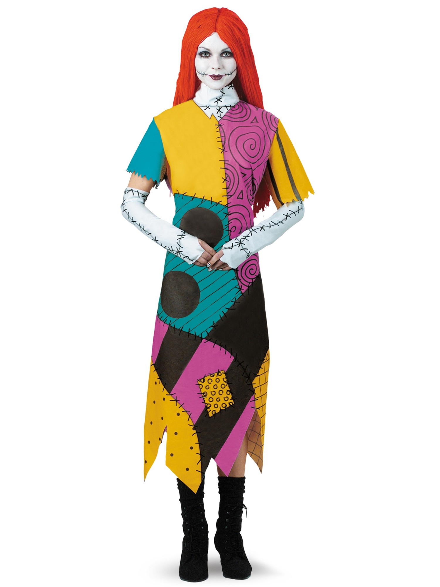 Sally Disney The Nightmare Before Christmas Ragdoll Womens Costume Plus