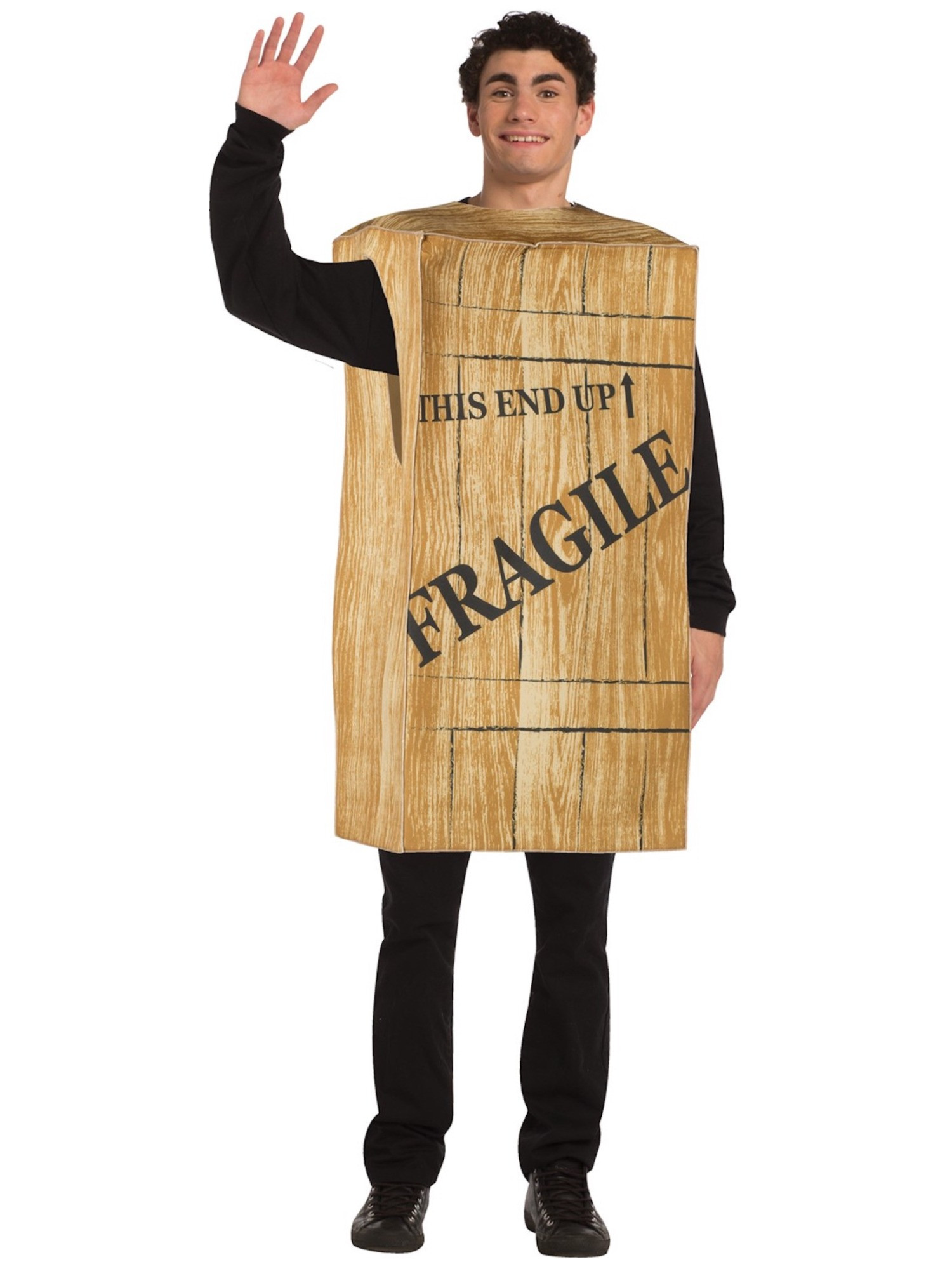 Fragile Box A Christmas Story Leg Lamp Crate Funny Stag Night Adult Mens Costume