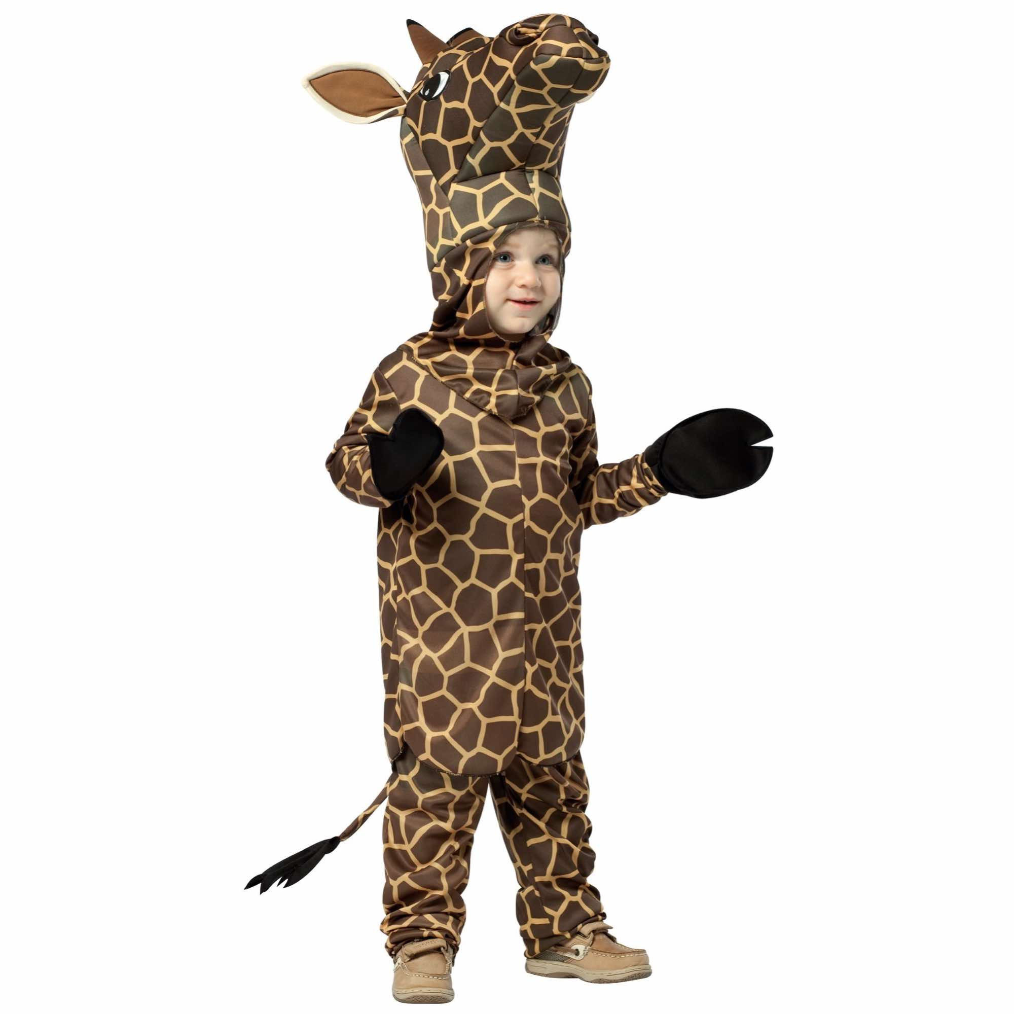 Giraffe Giraffa African Zoo Wild Animal Book Week Toddler Boys Costume 3-4T