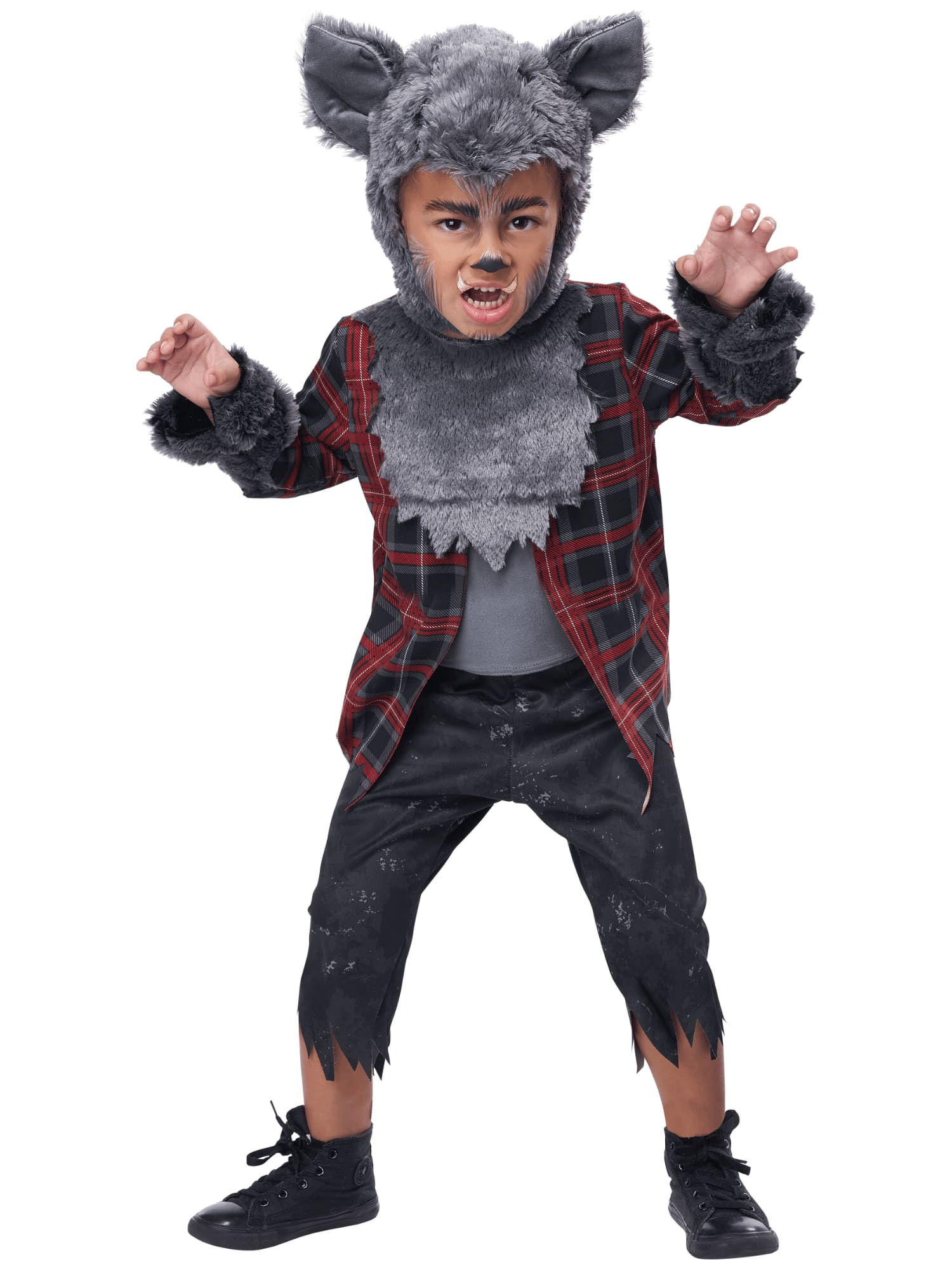 Werewolf Pup Wolf Horror Monster Halloween Toddler Boys Costume