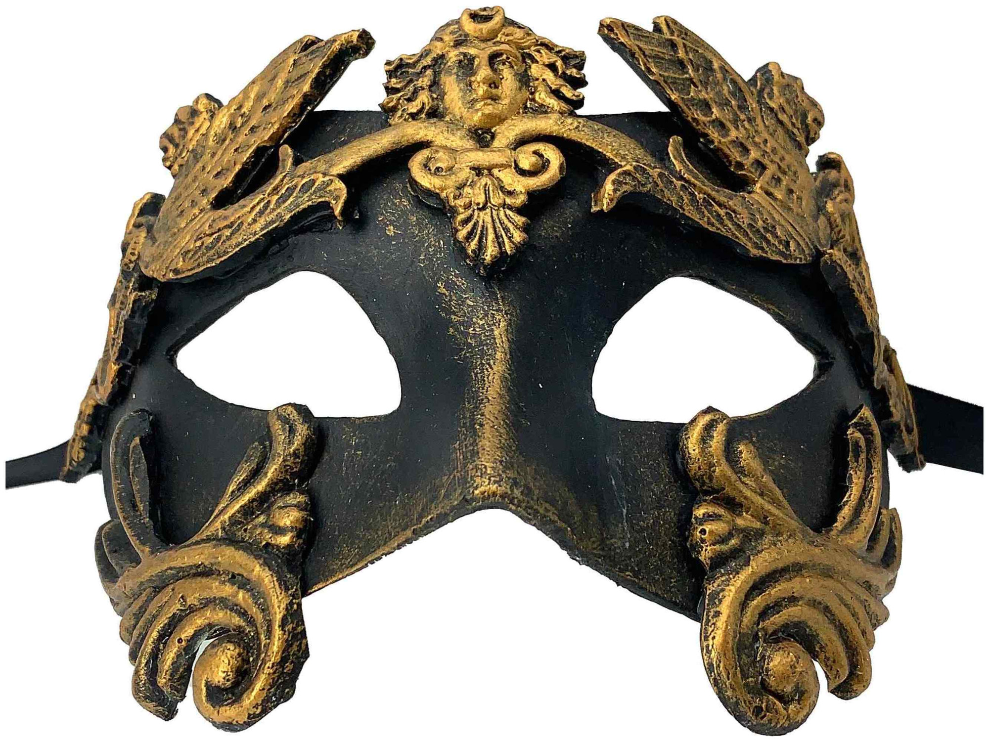 Colombina Barocco Grifone Bronze Venetian Italian Masquerade Womens Mens Mask