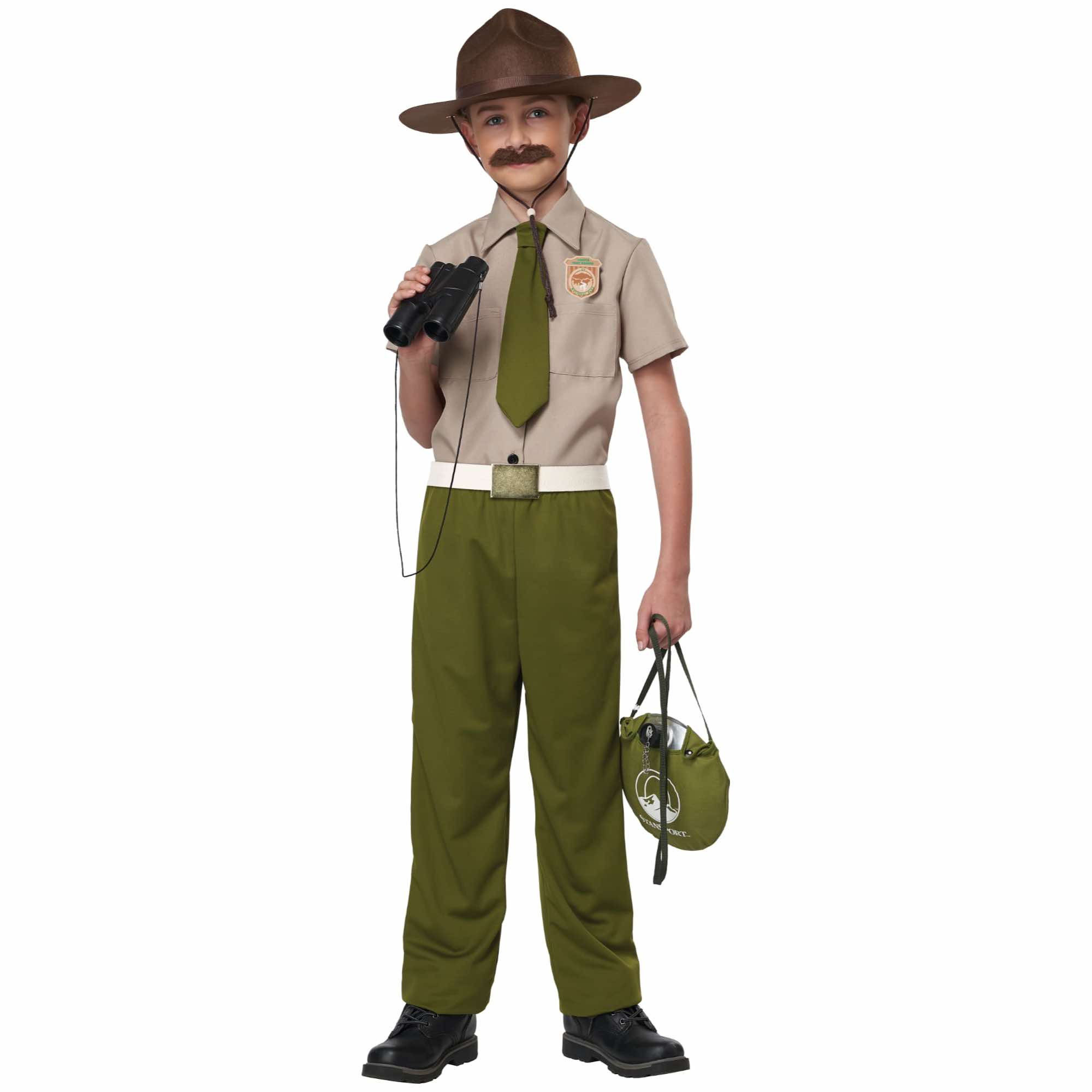 Park Ranger Wild Life Expert Zoo Keeper Book Week Unisex Boys Girls Costume