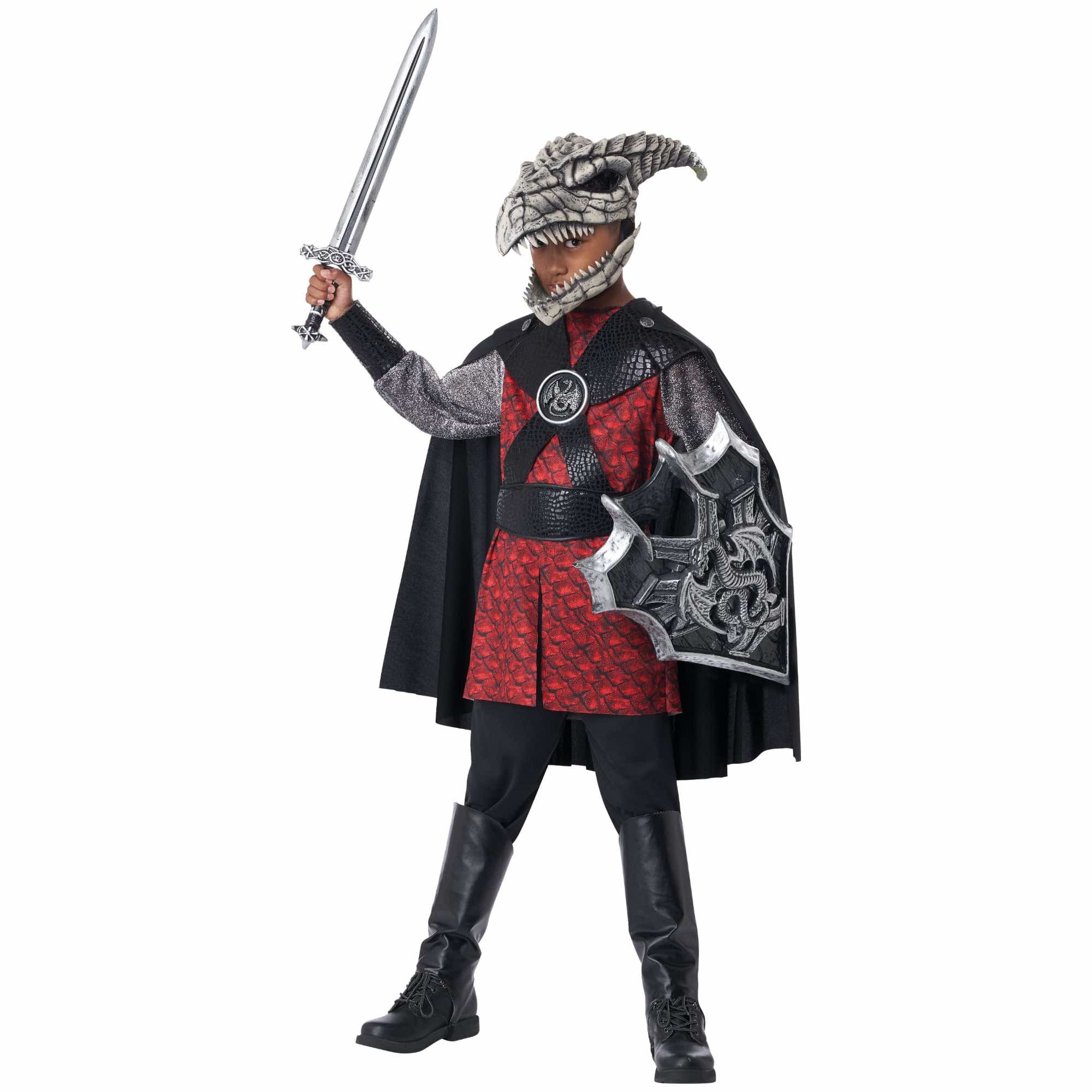 Dragon Rider Slayer Knight Medieval Warrior Fairytale Book Week Boys Costume