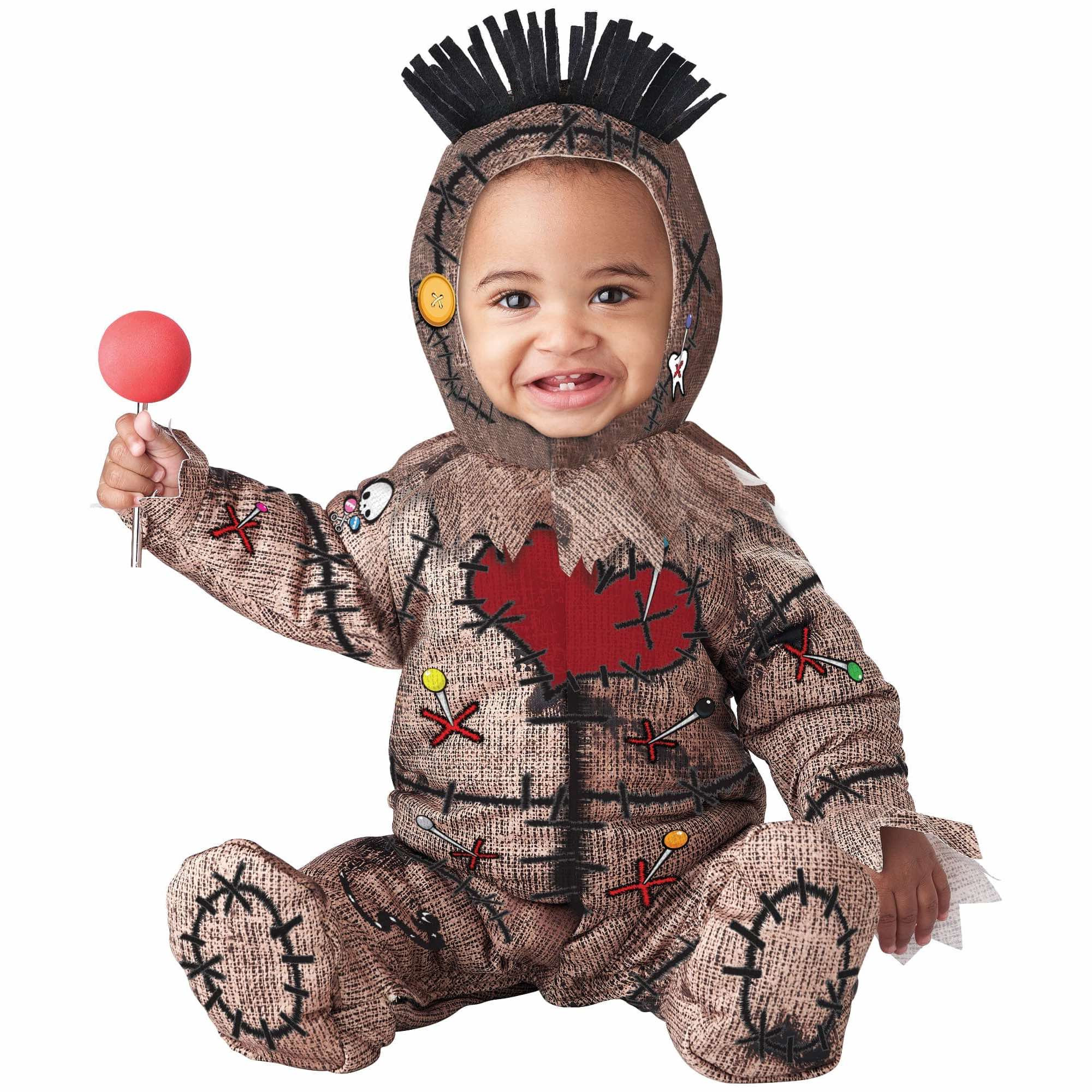 Voodoo Baby Doll Ritual Black Magic Baby Infant Toddler Boys Costume