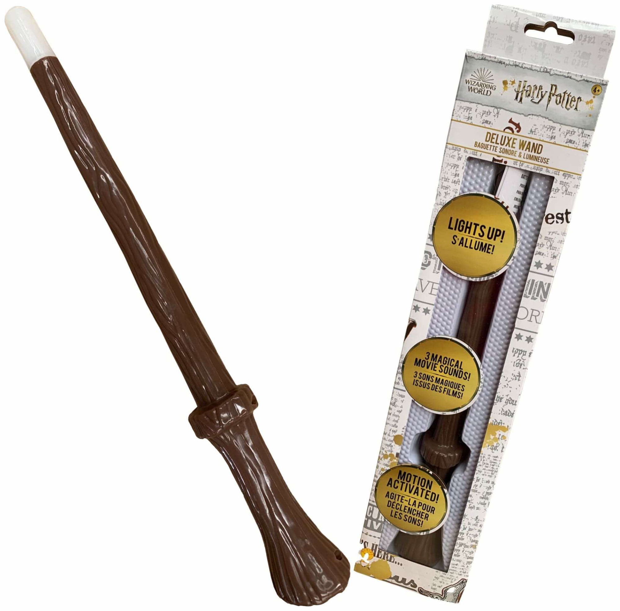 Gryffindor Harry Potter Deluxe Girls Boys Costume Light Up Wand With Sound