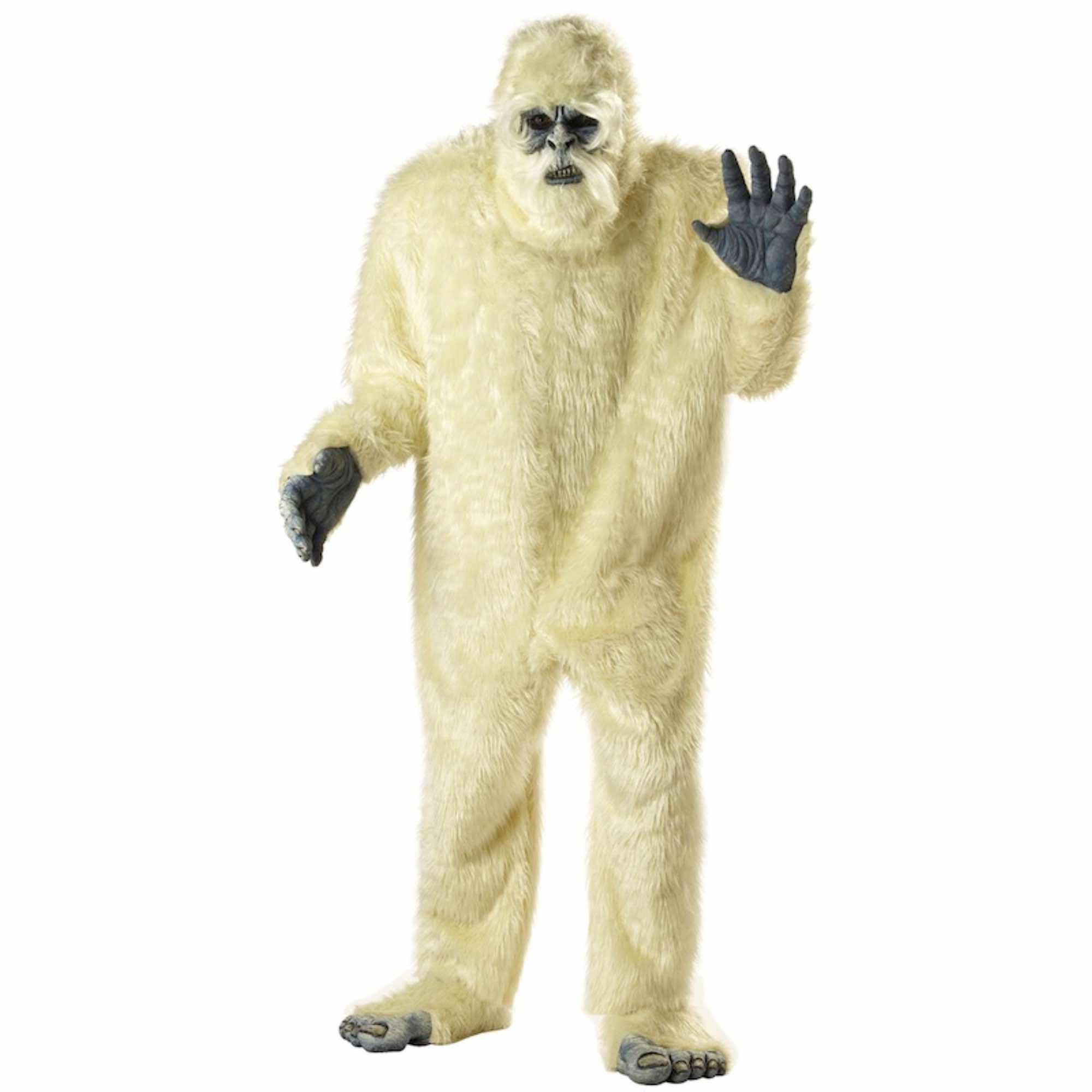 Abominable Snowman Yeti Big Foot Beast Monster Mens Costume One Size