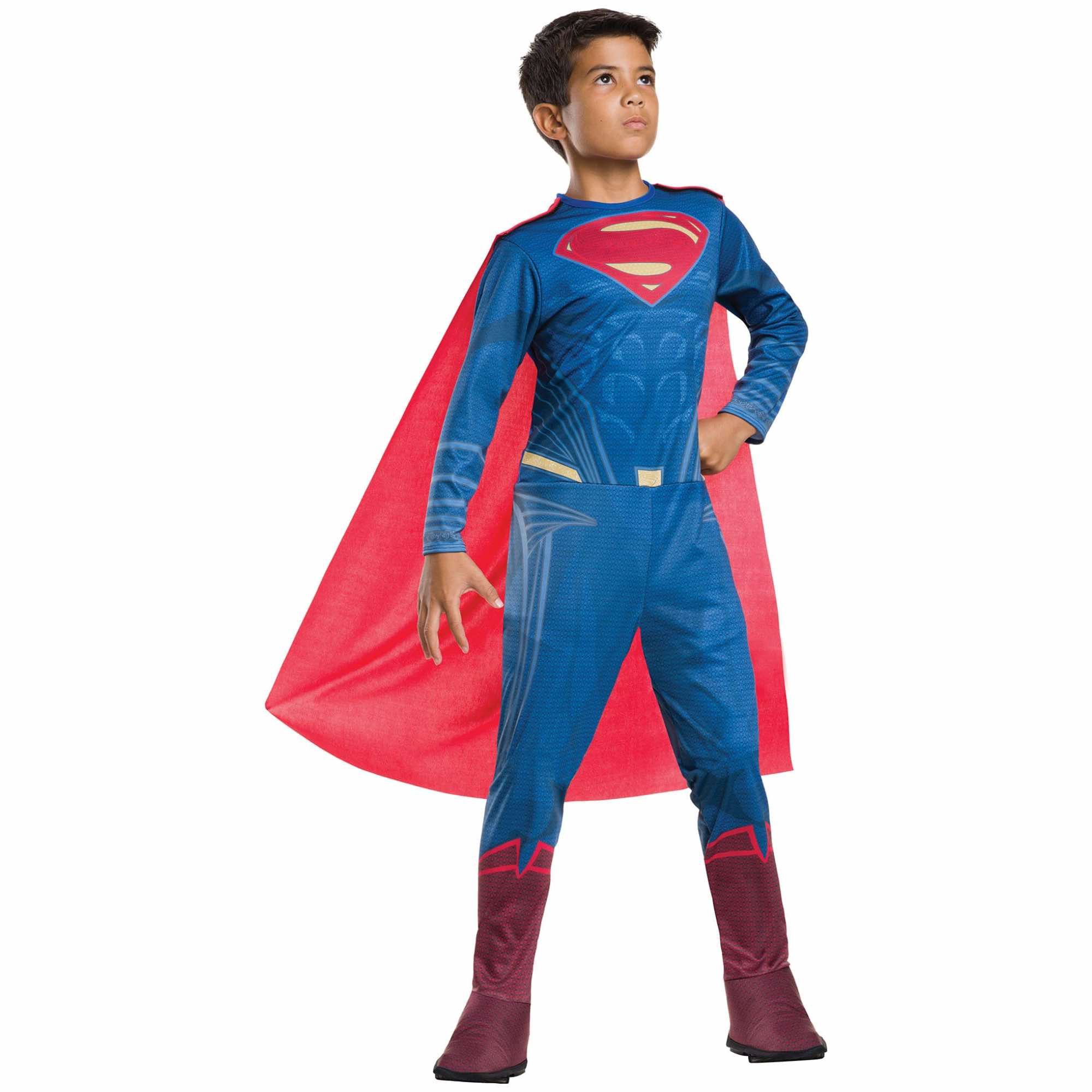 Superman Classic DC Comic Justice League Movie Superhero Child Boys Costume