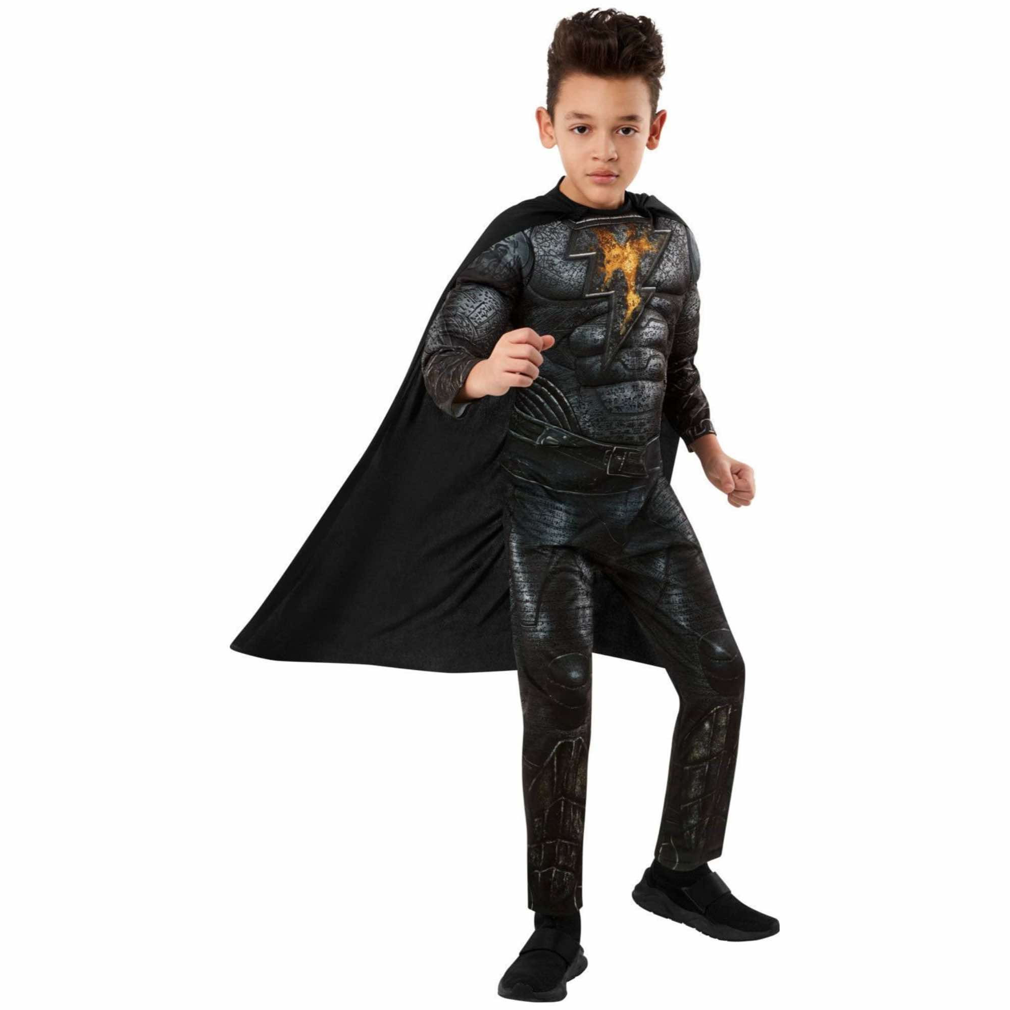 Black Adam Deluxe DC Comic Shazam Superhero Child Boys Costume