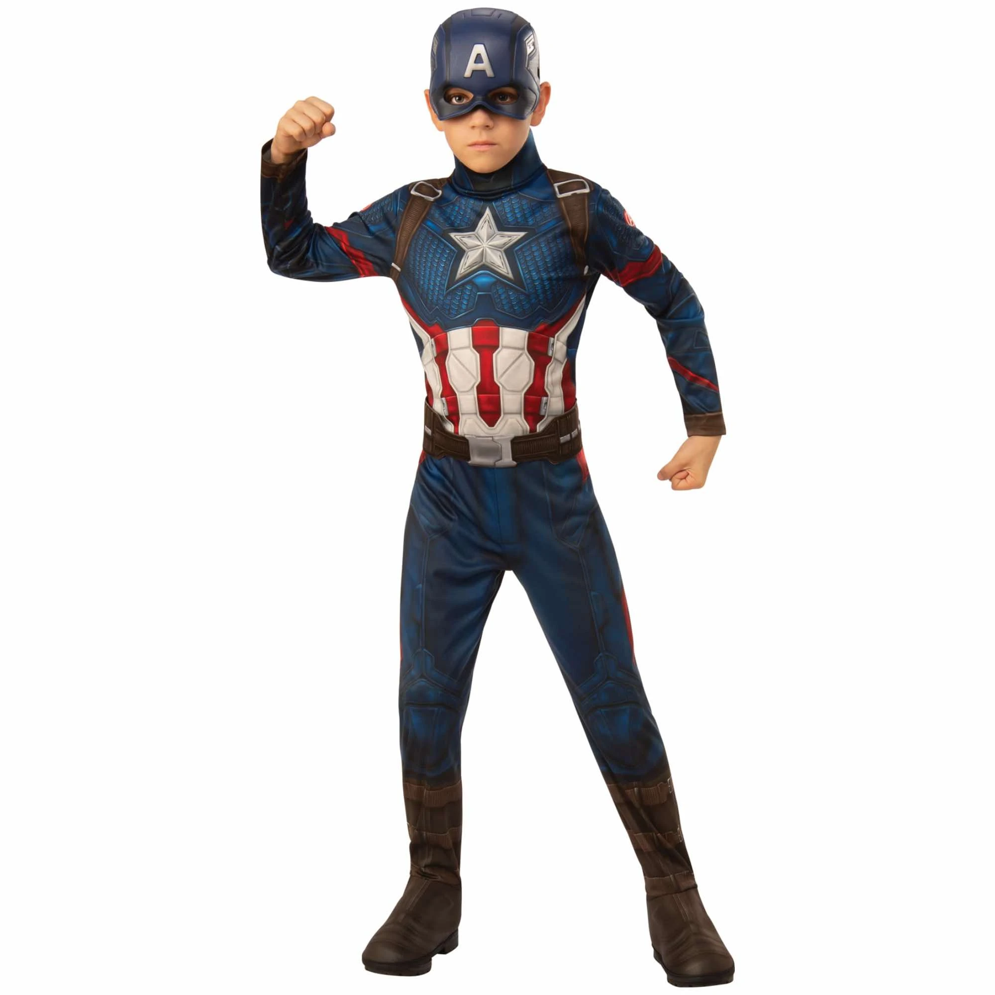 Captain America Marvel Avengers Infinity Saga Superhero Child Boys Costume