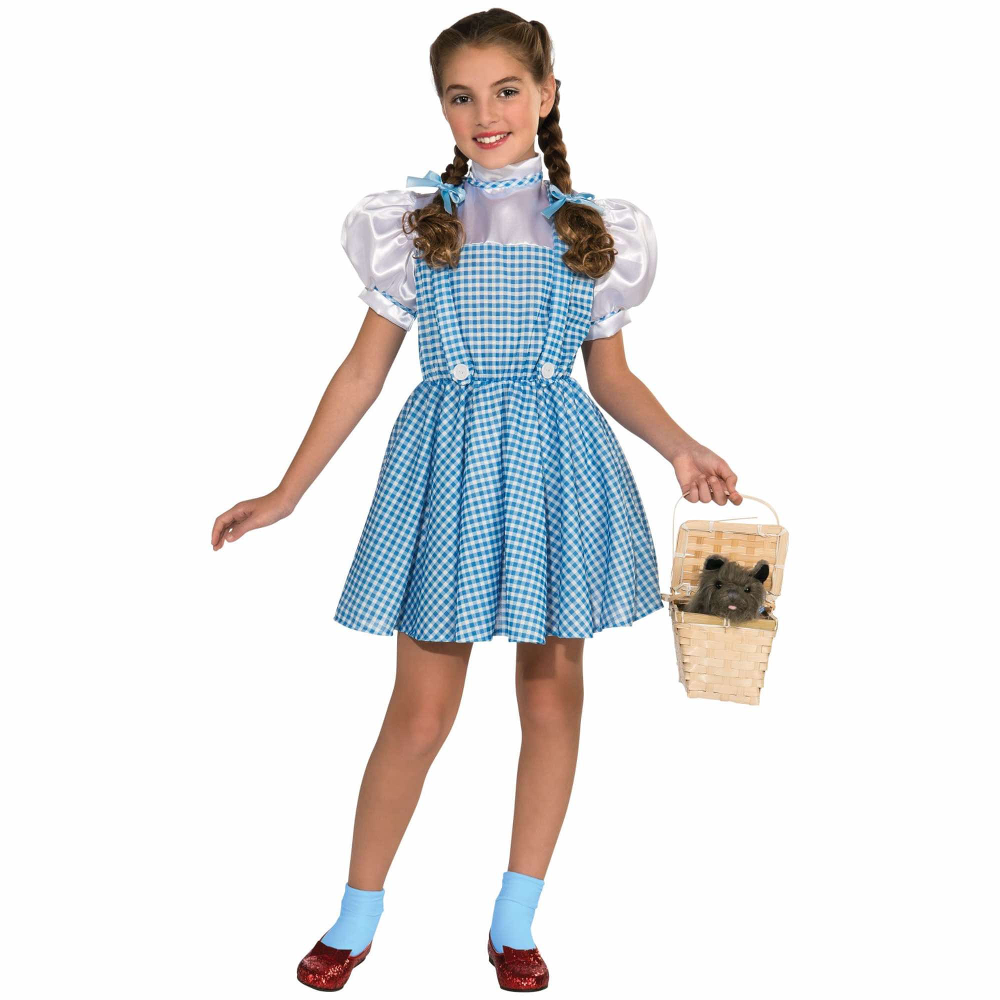 Dorothy Classic The Wizard Of Oz Story Book Week Child Girls Costume