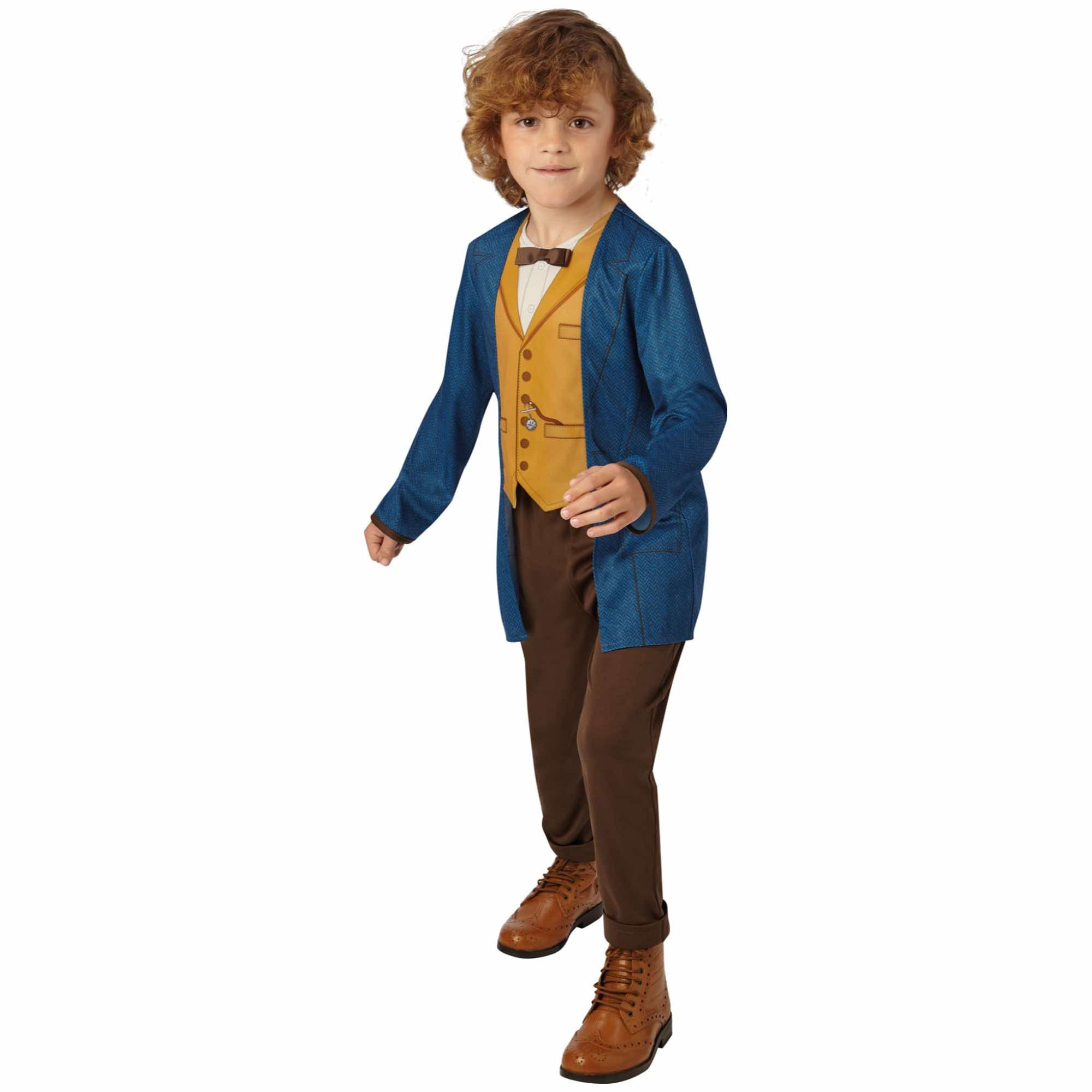 Newt Scamander Fantastic Beasts Harry Potter Book Week Child Boys Costume 9-10