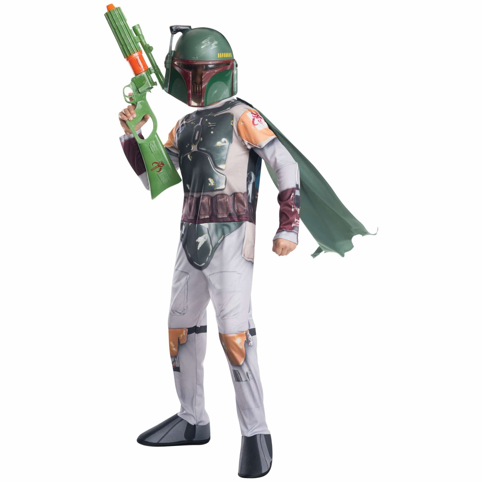 Boba Fett Disney Star Wars Movie Child Book Week Boys Costume