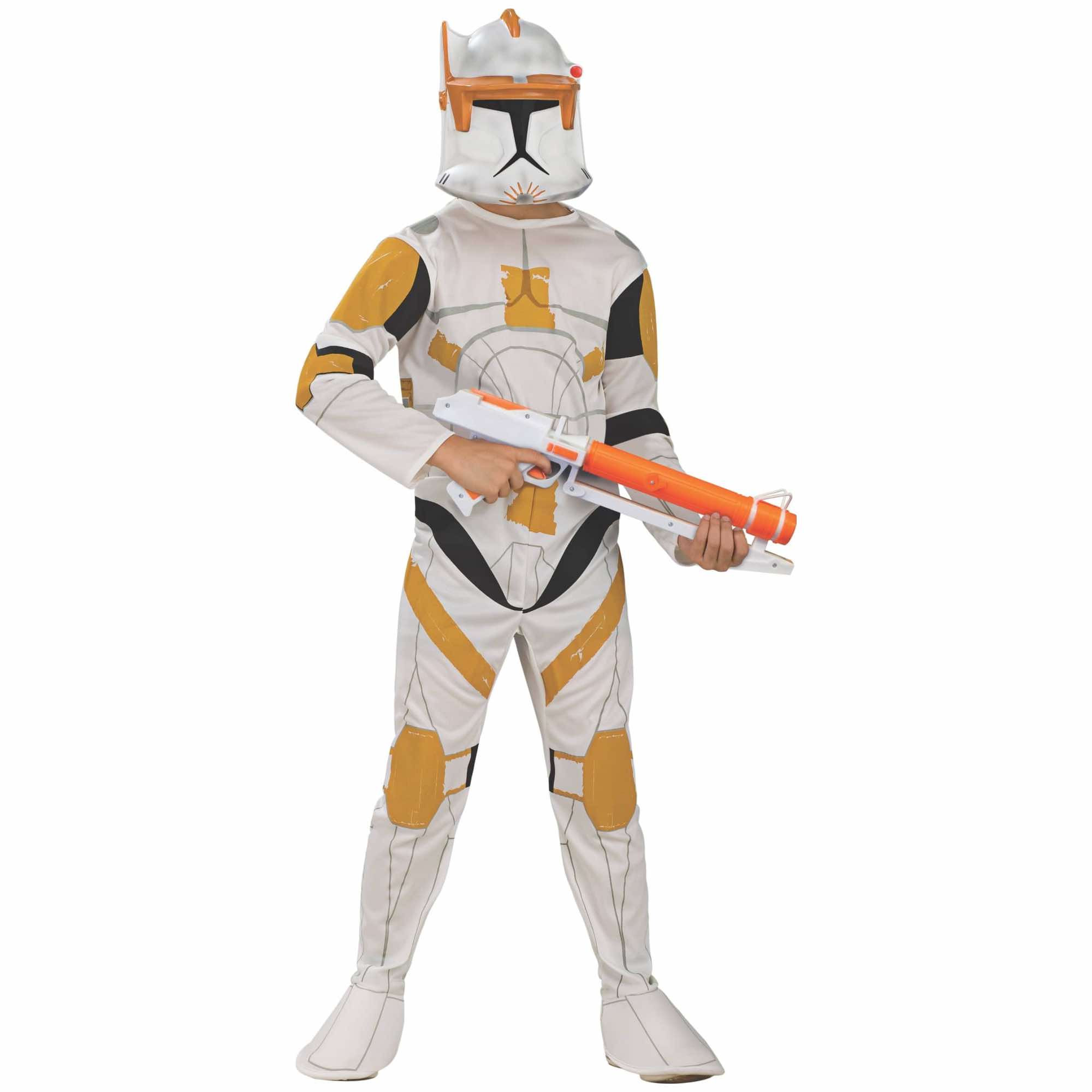Clone Trooper Commander Cody Disney Star Wars Movie Child Boys Costume