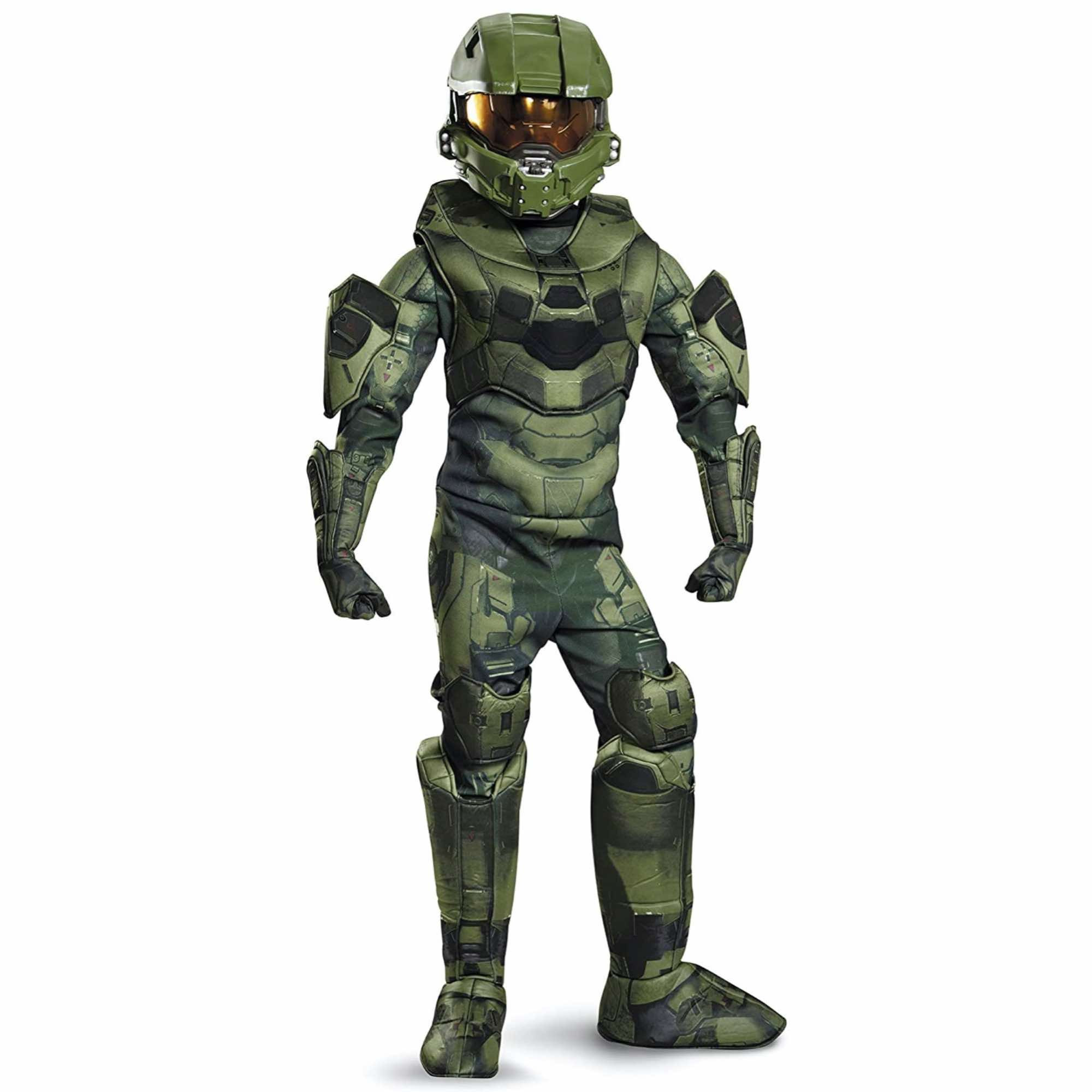 Master Chief Halo Prestige Army Video Games Dress Up Licensed Boys Costume