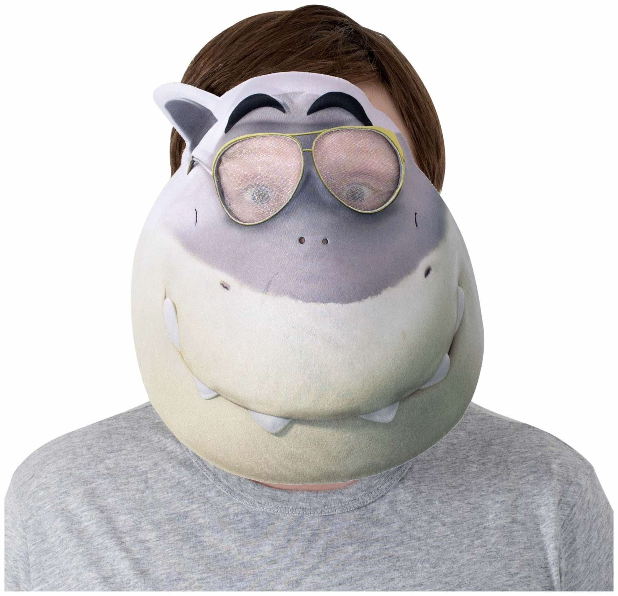 Mr Shark Lou The Bad Guys Movie Child Boys Costume 3D shaped Foam Face Mask