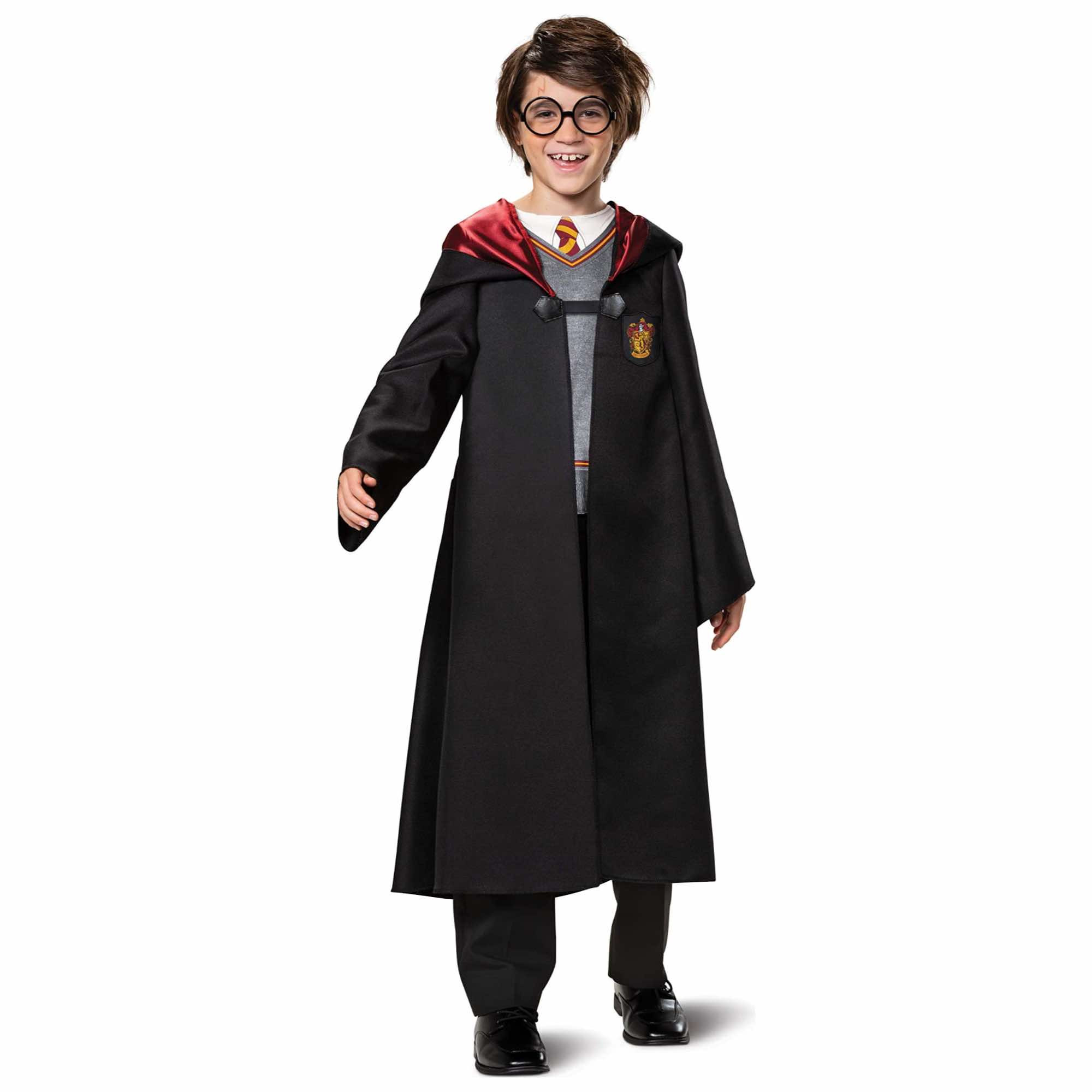 Harry Potter Classic Movie Book Week Child Boys Costume Robe With Shirt