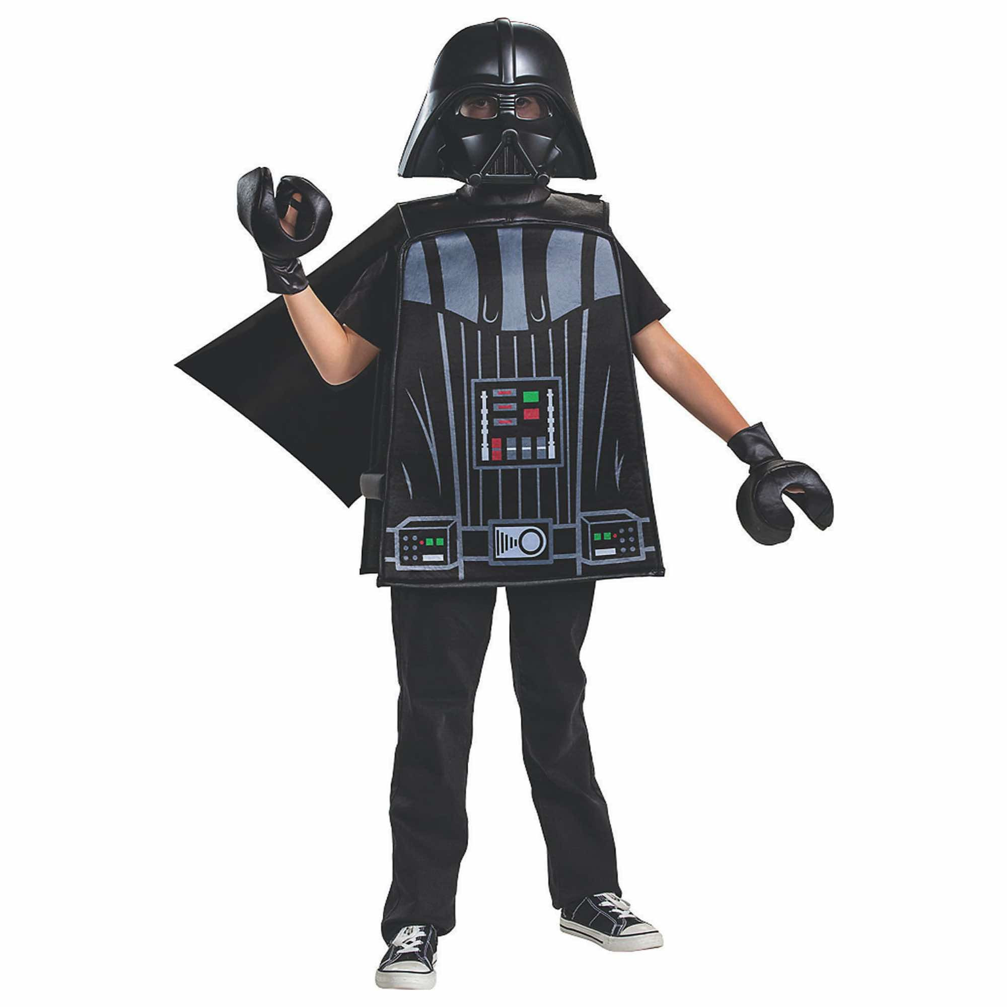 Darth Vader Lego Star Wars Basic Disney Movie Child Boys Costume One Size
