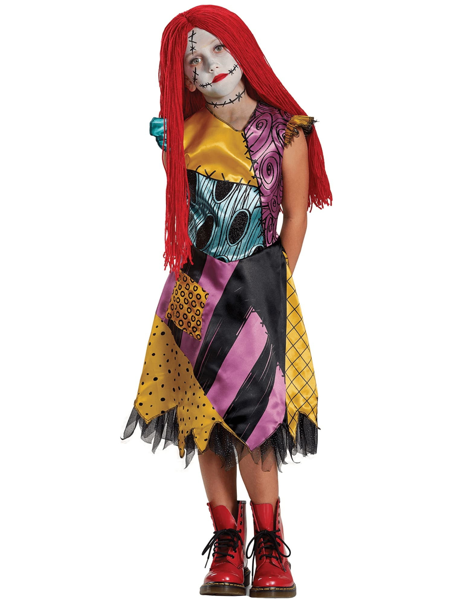Sally Deluxe Disney The Nightmare Before Christmas Movie Child Girls Costume