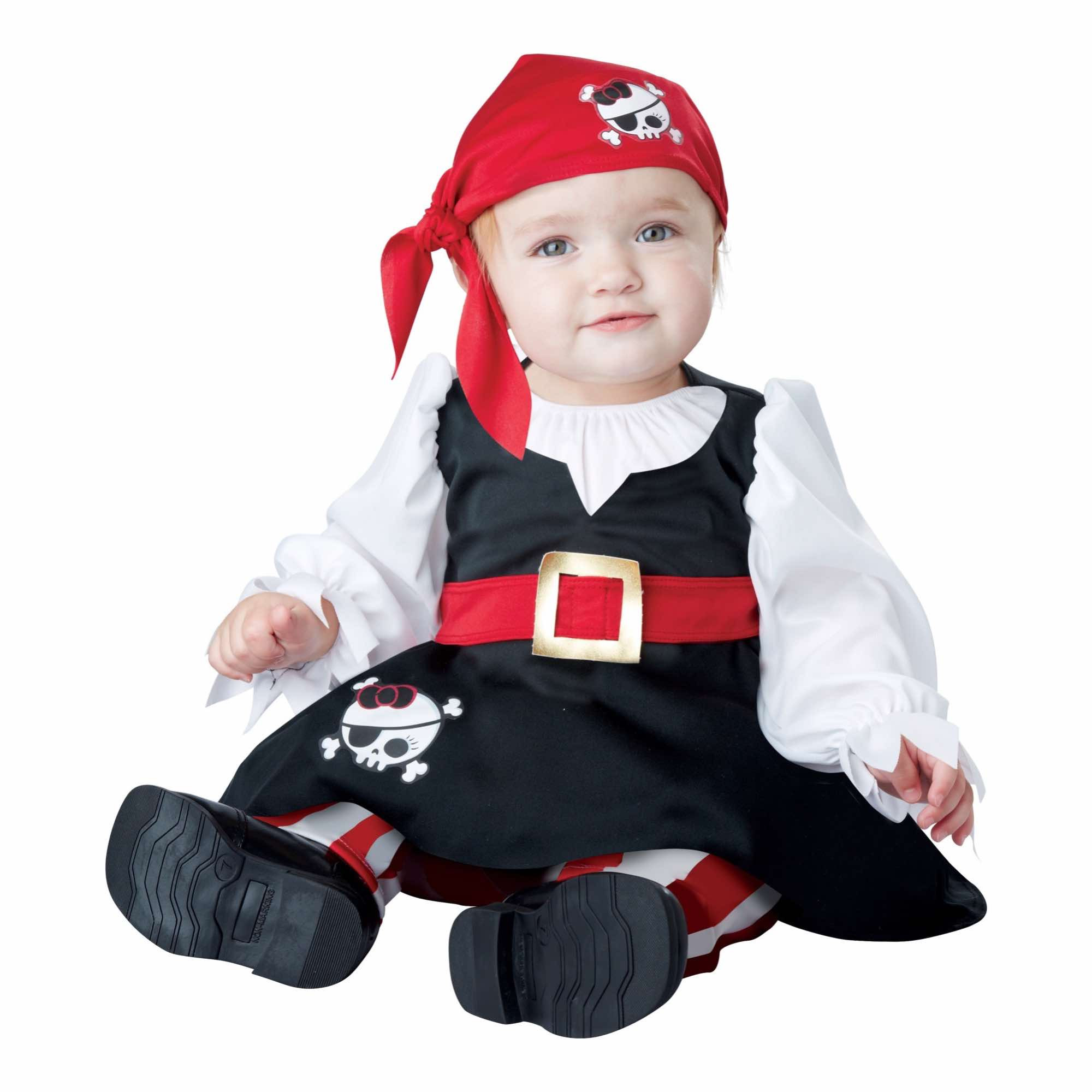 Petite Pirate Princess Caribbean Book Week Baby Infant Girls Costume 6-12M