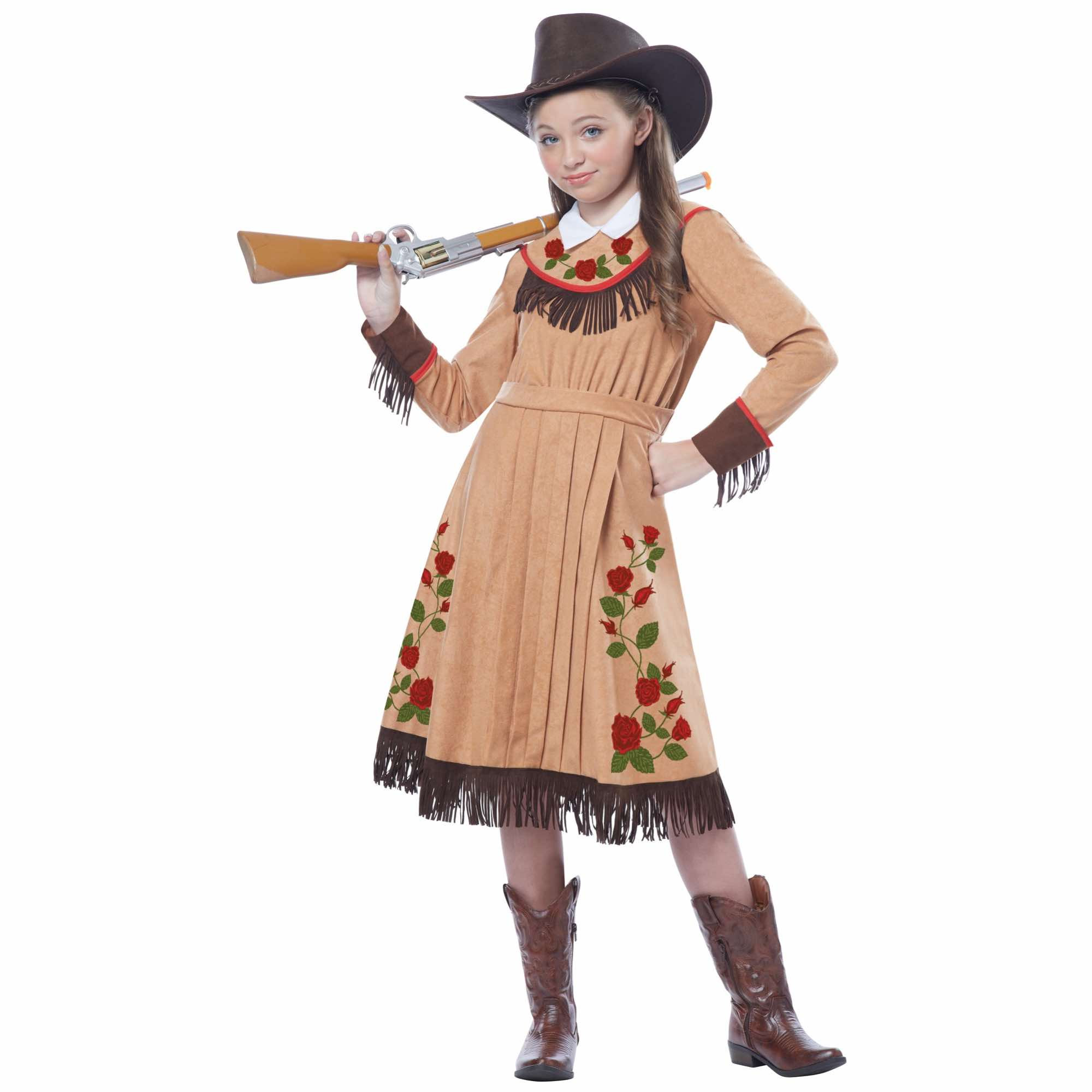 Cowgirl Annie American Sharpshooter Western Book Week Girls Costume