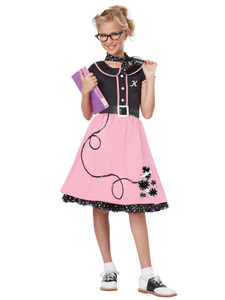 50s Sweetheart Greaser Pink Rock Roll Sock Hop Book Week Girls Costume 50s Sweetheart Greaser Pink Rock Roll Sock Hop Book Week Girls Costume