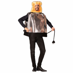 Toaster Kitchen Appliance Breakfast Funny Unisex Adult Mens Womens Costume Toaster Kitchen Appliance Breakfast Funny Unisex Adult Mens Womens Costume
