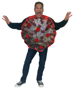 Covid Germ Coronavirus Medical Unisex Adult Mens Womens Costume Covid Germ Coronavirus Medical Unisex Adult Mens Womens Costume