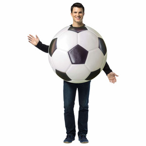 Soccer Ball Football Sport Funny Party Unisex Adult Mens Womens Costume Soccer Ball Football Sport Funny Party Unisex Adult Mens Womens Costume