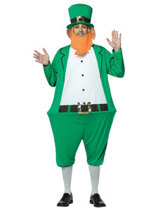 Leprechaun Hoopster Lucky Irish St Patricks Day Adult Mens Costume Leprechaun Hoopster Lucky Irish St Patricks Day Adult Mens Costume