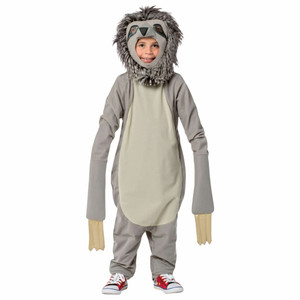 Sloth Tropical Safari Zoo Wild Animal Funny Unisex Child Boys Girls Costume 4-6 Sloth Tropical Safari Zoo Wild Animal Funny Unisex Child Boys Girls Costume 4-6