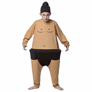 Sumo Hoopster Japanese Wrestler Funny Child Boys Costume 7-10 Sumo Hoopster Japanese Wrestler Funny Child Boys Costume 7-10