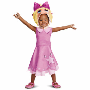 Miss Piggy Disney The Muppets Show TV Baby Infant Girls Costume 12-18M Miss Piggy Disney The Muppets Show TV Baby Infant Girls Costume 12-18M