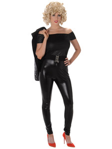 Hi School Sweetie 50s Greaser Bad Sandy Adult Womens Costume Hi School Sweetie 50s Greaser Bad Sandy Adult Womens Costume