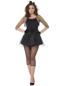 80s Pop Star Queen of Pop Cyndi Retro Adult Womens Costume 80s Pop Star Queen of Pop Cyndi Retro Adult Womens Costume
