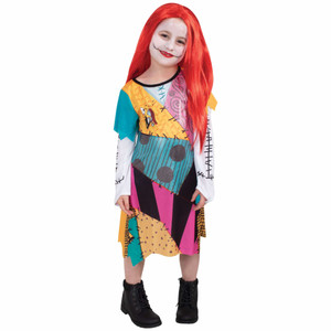 Sally Finkelstein The Nightmare Before Christmas Child Girls Costume Sally Finkelstein The Nightmare Before Christmas Child Girls Costume