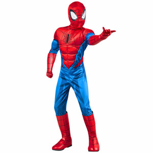 Spider-Man Deluxe Marvel Movie Superhero Book Week Child Boys Costume Spider-Man Deluxe Marvel Movie Superhero Book Week Child Boys Costume