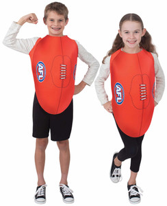 AFL Football Sport Footy Australian Day Unisex Child Boys Girls Costume Tabard AFL Football Sport Footy Australian Day Unisex Child Boys Girls Costume Tabard