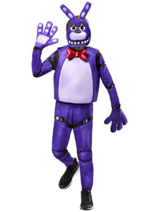 Bonnie Deluxe Five Nights at Freddys Horror Game Child Boys Costume Bonnie Deluxe Five Nights at Freddys Horror Game Child Boys Costume