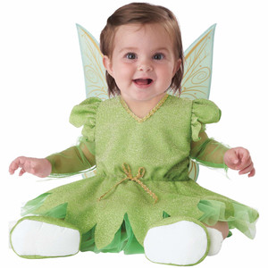 Teeny Tiny Tink Tinkerbell Fairy Fairytale Baby Infant Girls Costume 6-12M Teeny Tiny Tink Tinkerbell Fairy Fairytale Baby Infant Girls Costume 6-12M