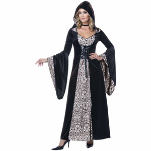 Be-Witching Robe Witch Sorceress Enchantress Halloween Adult Womens Costume Be-Witching Robe Witch Sorceress Enchantress Halloween Adult Womens Costume