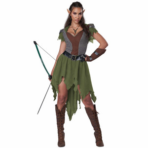 Elven Archer Elf Robin Hood Medieval Story Book Fairytale Adult Womens Costume