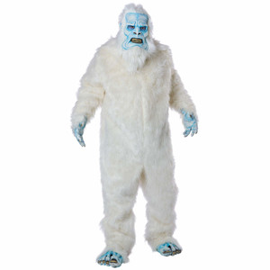 Deluxe Abominable Snowman With Premium Fur Yeti Big Foot Adult Mens Costume Deluxe Abominable Snowman With Premium Fur Yeti Big Foot Adult Mens Costume