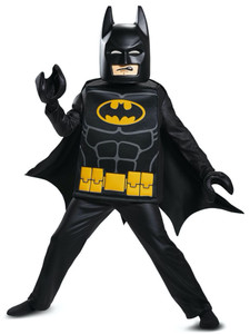 Batman Movie Deluxe Lego DC Superhero Fancy Dress Up Kids Child Boys Costume Batman Movie Deluxe Lego DC Superhero Fancy Dress Up Kids Child Boys Costume