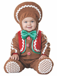 Sweet Gingerbaby Gingerbread Deluxe Toddler Costume Sweet Gingerbaby Gingerbread Deluxe Toddler Costume