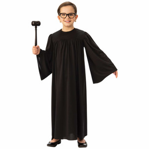 Judge Robe Supreme Court Unisex Kids Costume Judge Robe Supreme Court Unisex Kids Costume