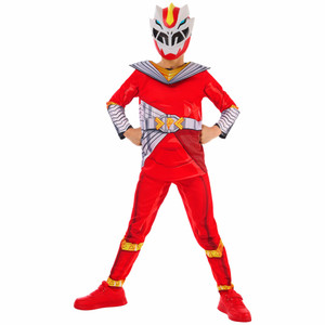 Red Ranger Power Rangers Comic Fury Boys Costume Red Ranger Power Rangers Comic Fury Boys Costume